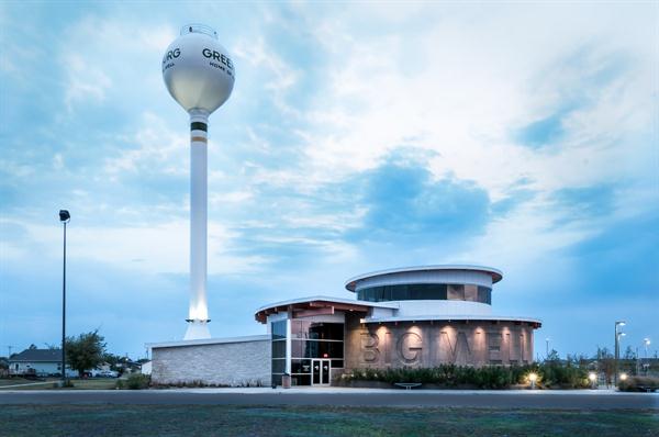Big Well Museum, Greensburg, Kansas, by LawKingdon Architecture.